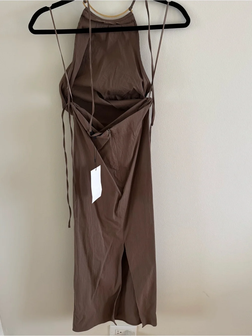 Zara Halter Midi Dress - Picture 6 of 9